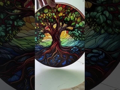 টেম্পারড আর্ট গ্লাস